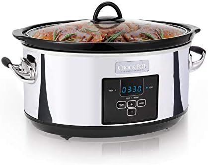 7 Quart Programmable Slow Cooker – Polished Platinum - Curated Catalog U9