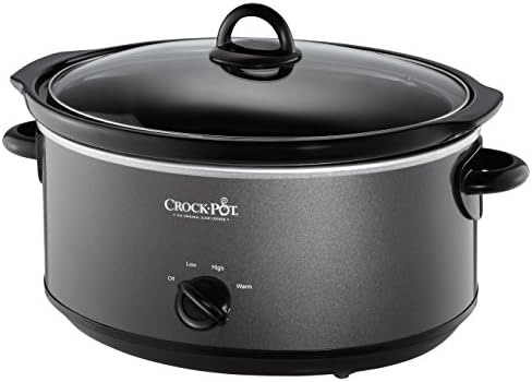 7 Quart Slow Cooker – Charcoal - Curated Catalog E9