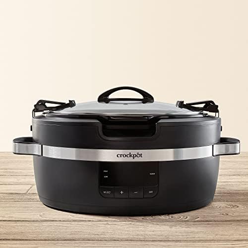 Thermoshield 6 Quart Slow Cooker with Carry Handles - Curated Catalog W9