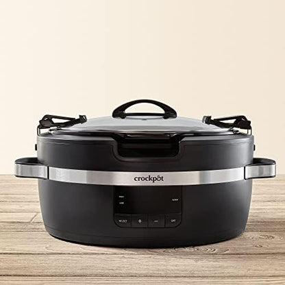 Thermoshield 6 Quart Slow Cooker with Carry Handles - Curated Catalog W9