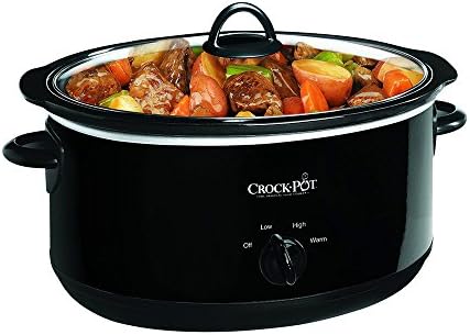 8 Quart Manual Slow Cooker – Black - Curated Catalog W2