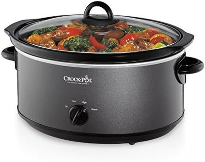 7 Quart Slow Cooker – Charcoal - Curated Catalog U5