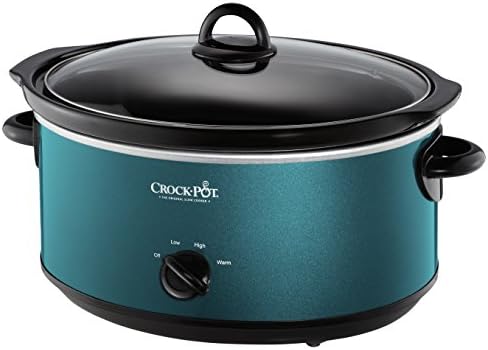 7 Quart Manual Slow Cooker – Turquoise - Curated Catalog F5