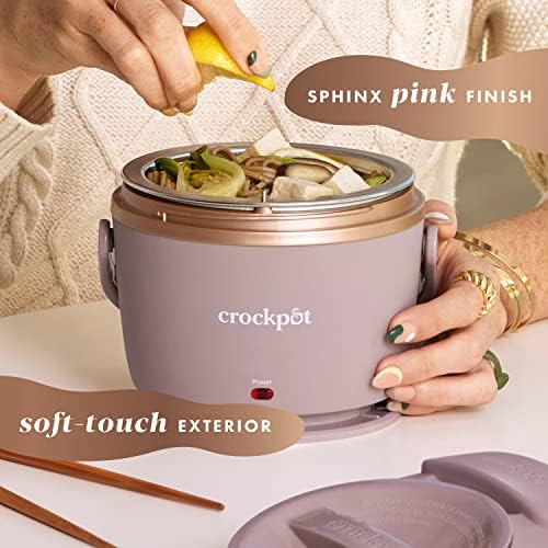 Electric Lunch Box Food Warmer 20oz – Blush Pink - Curated Catalog V2