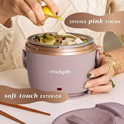 Electric Lunch Box Food Warmer 20oz – Blush Pink - Curated Catalog V2