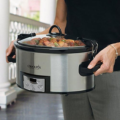 Cook & Carry 6 Quart Programmable Slow Cooker - Curated Catalog P4