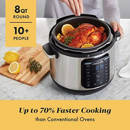 8 Quart Express Crock Multi-Use Pressure Cooker - Curated Catalog M4
