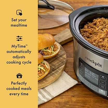 MyTime 6 Quart Programmable Slow Cooker - Curated Catalog B7
