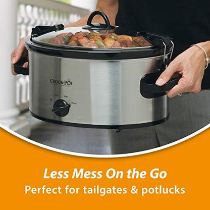 Cook & Carry 6 Quart Portable Slow Cooker - Curated Catalog D1