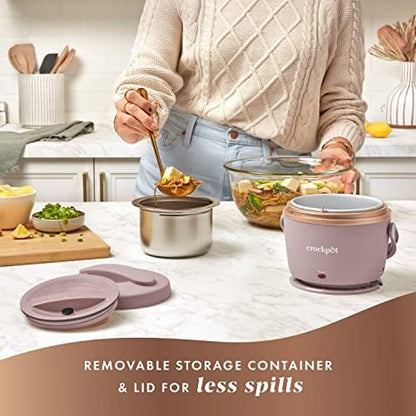 Electric Lunch Box Food Warmer 20oz – Blush Pink - Curated Catalog V2