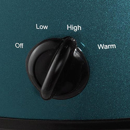 7 Quart Manual Slow Cooker – Turquoise - Curated Catalog L7
