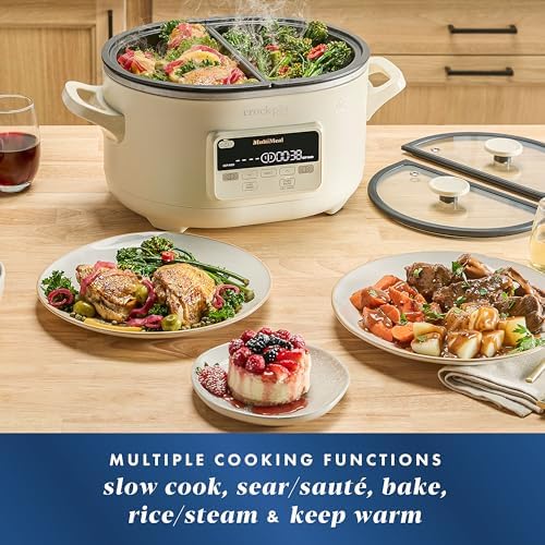 MultiMeal Multicooker with Programmable Slow Cooker - Curated Catalog H4