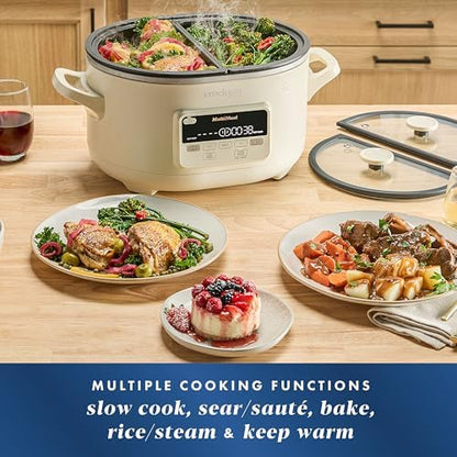 MultiMeal Multicooker with Programmable Slow Cooker - Curated Catalog U1