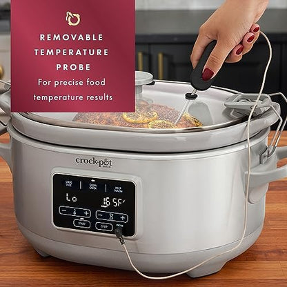 7 Quart Programmable Cook & Carry Slow Cooker - Curated Catalog N3