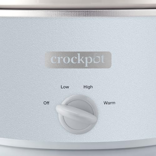 4.5 Quart Manual Slow Cooker – Macaroon Blue - Curated Catalog Y1