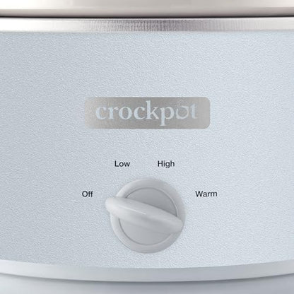 4.5 Quart Manual Slow Cooker – Macaroon Blue - Curated Catalog Y1