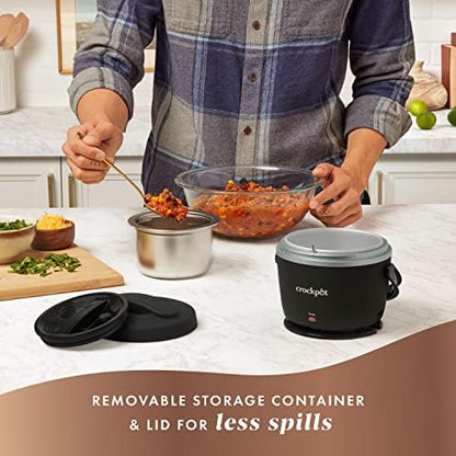 Electric Lunch Box Food Warmer 20oz – Black - Curated Catalog N4