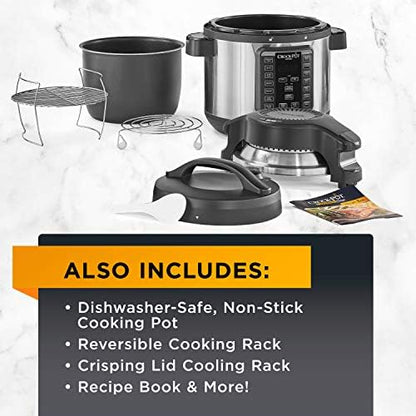 Express Crisp 8 Quart 10-in-1 Pressure Cooker - Curated Catalog Q9
