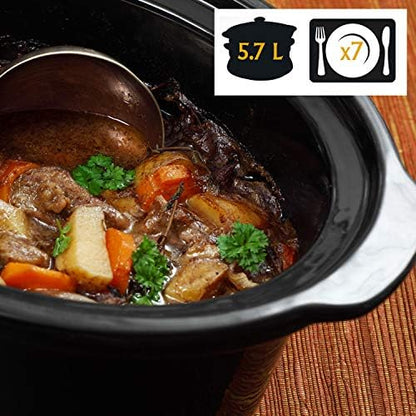Cook & Carry 6 Quart Portable Slow Cooker - Curated Catalog D1