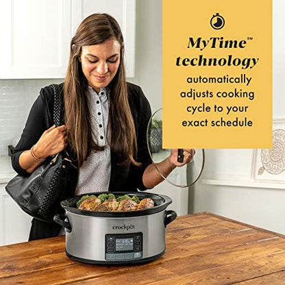 MyTime 6 Quart Programmable Slow Cooker - Curated Catalog B7