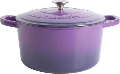 3 Quart Enameled Cast Iron Dutch Oven – Aqua - Curated Catalog Y4