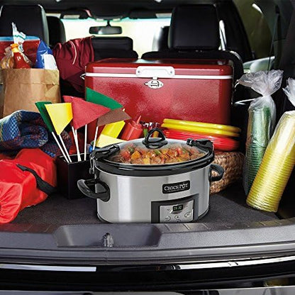Cook & Carry 6 Quart Programmable Slow Cooker - Curated Catalog P4