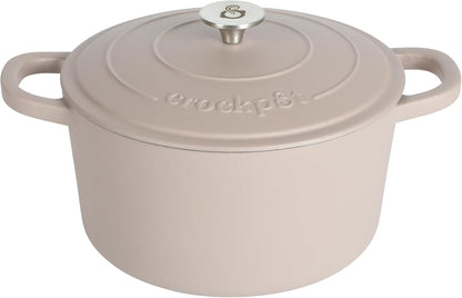 3 Quart Enameled Cast Iron Dutch Oven – Aqua - Curated Catalog Q7