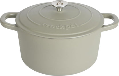 3 Quart Enameled Cast Iron Dutch Oven – Aqua - Curated Catalog Y4