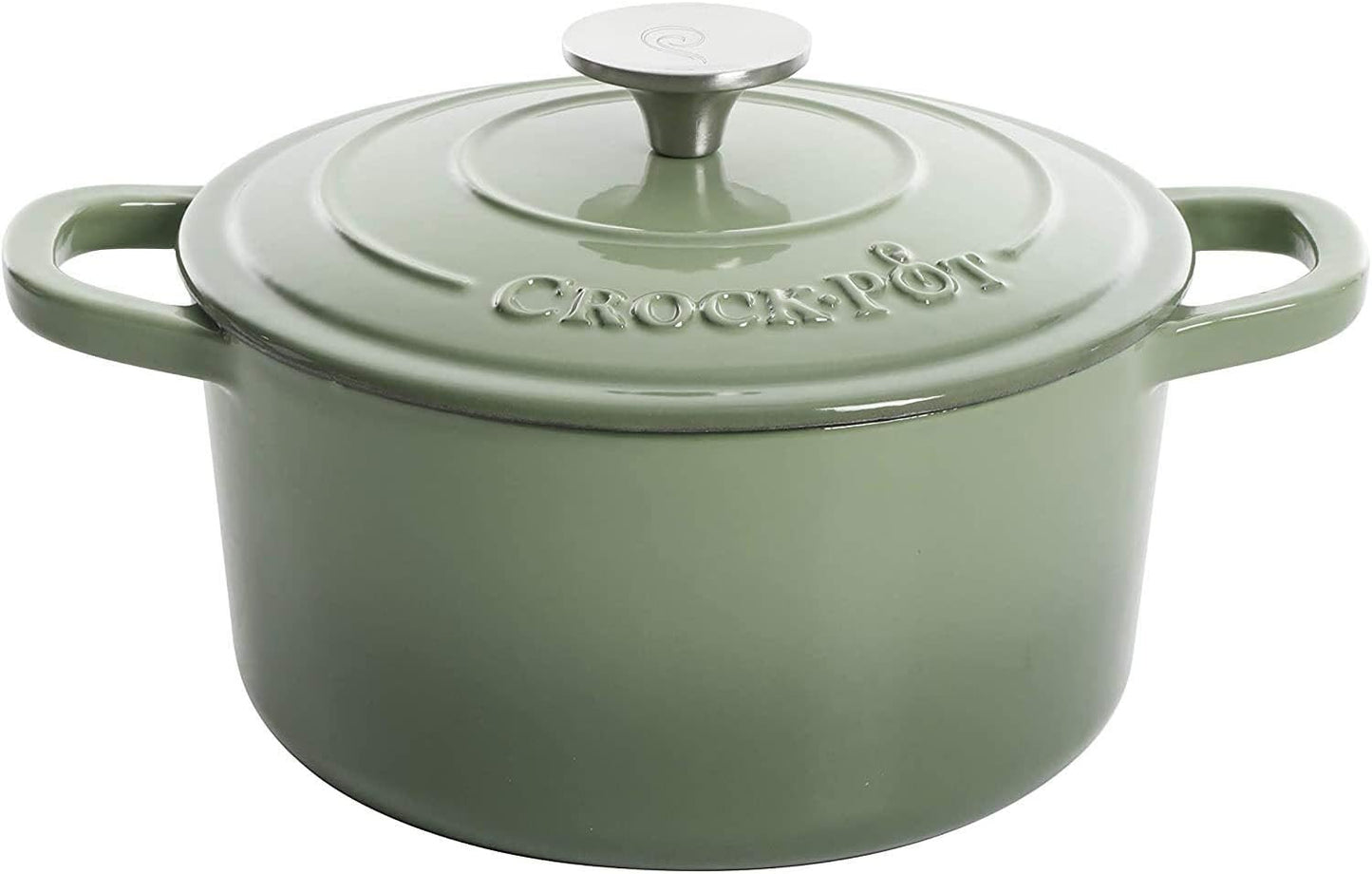 3 Quart Enameled Cast Iron Dutch Oven – Aqua - Curated Catalog Q7