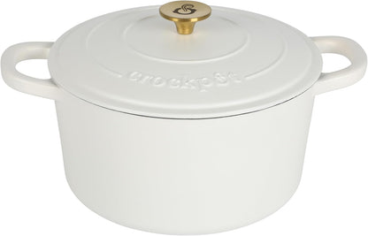 3 Quart Enameled Cast Iron Dutch Oven – Aqua - Curated Catalog F8