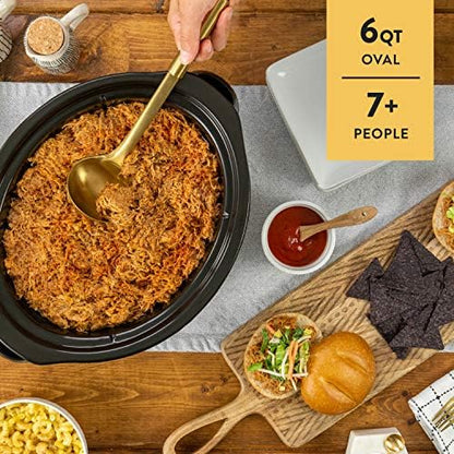 MyTime 6 Quart Programmable Slow Cooker - Curated Catalog B7