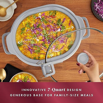 7 Quart Programmable Cook & Carry Slow Cooker - Curated Catalog N3