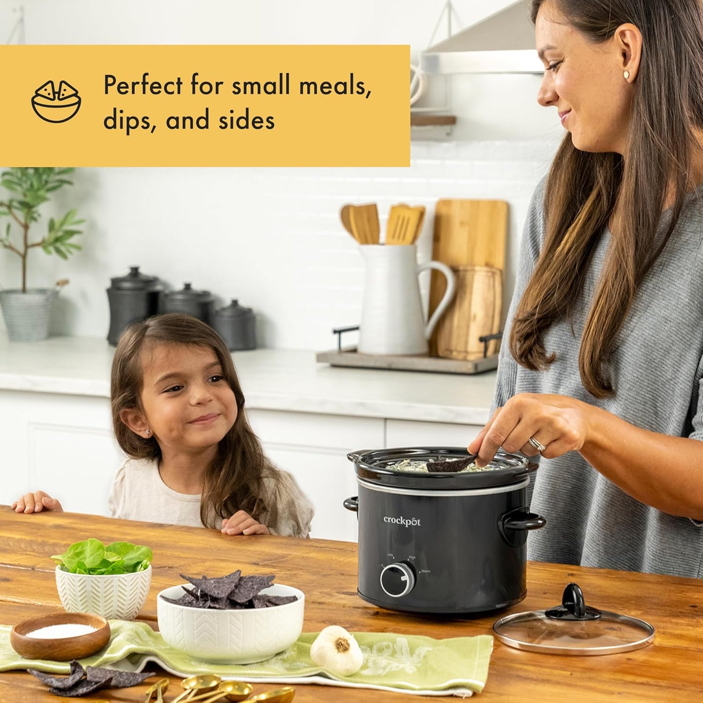 2 Quart Mini Slow Cooker – Classic Compact Cooker - Curated Catalog Q7